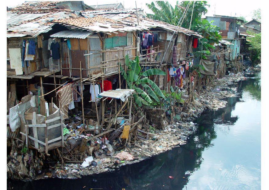 Photo bidonville A  jakarta